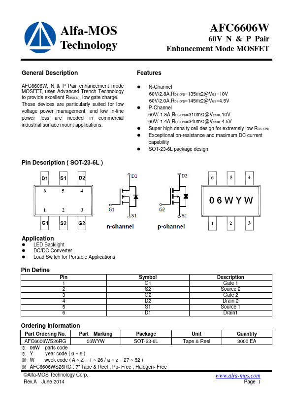 AFC6606W