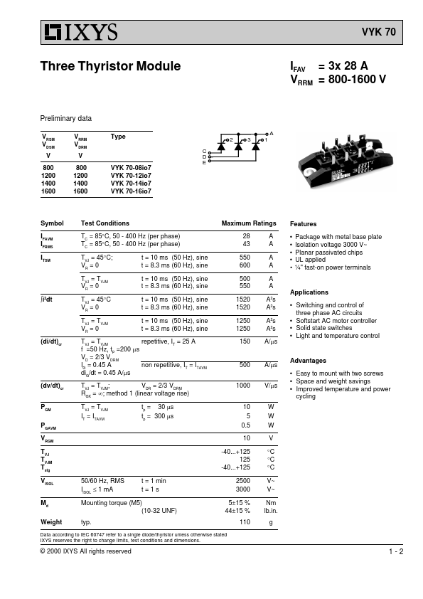 VYK70-12IO7