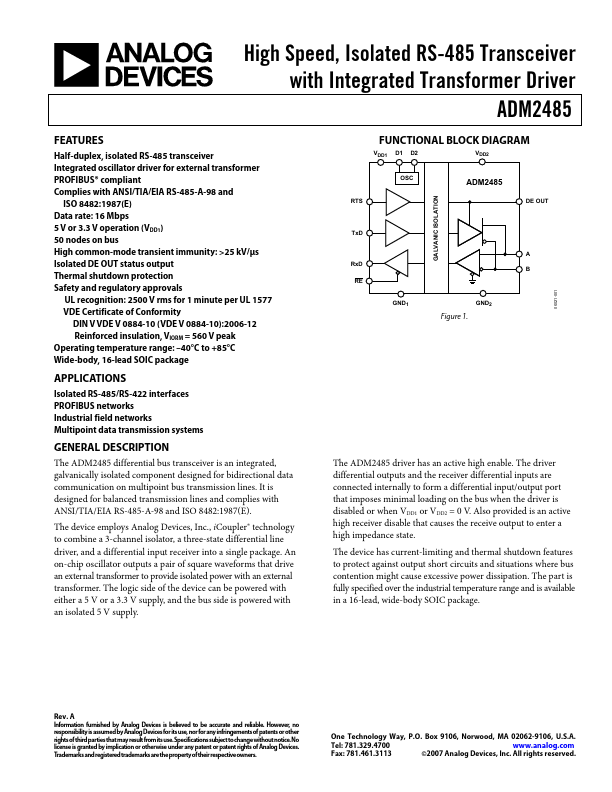 ADM2485