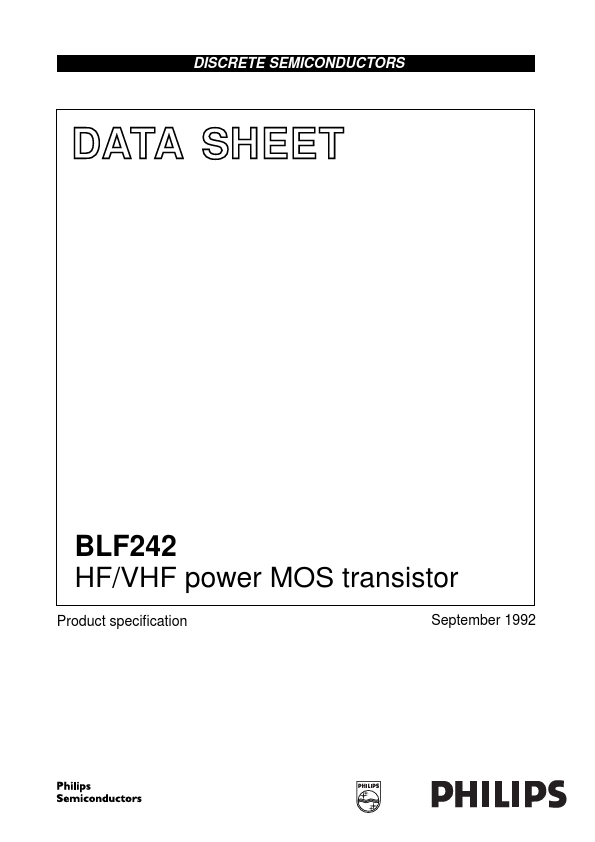 BLF242 NXP