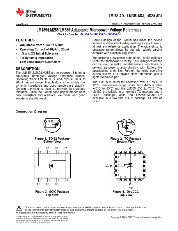 LM185-ADJ