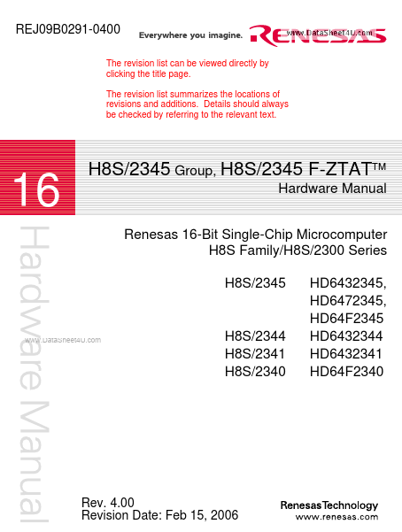 HD6472345 Renesas Technology