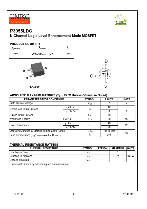 P3055LDG