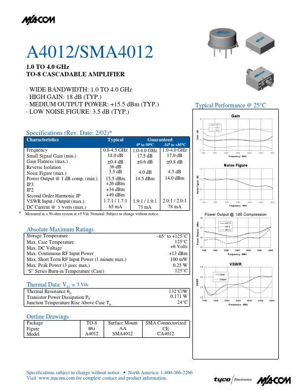 A4012 Tyco Electronics