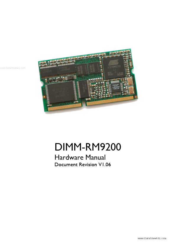 <?=DIMM-RM9200?> डेटा पत्रक पीडीएफ