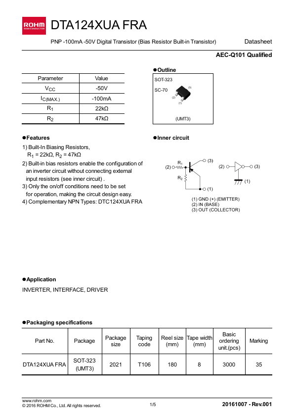 DTA124XUAFRA