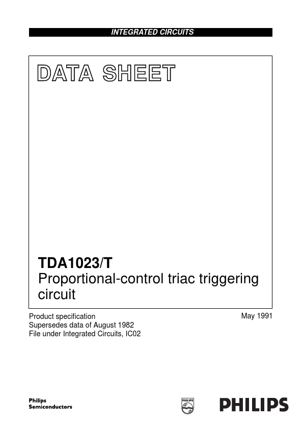 <?=TDA1023?> डेटा पत्रक पीडीएफ