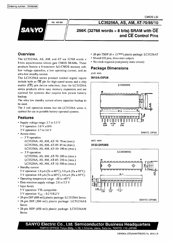 LC35256AS