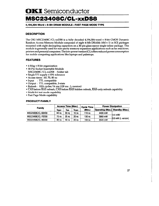 MSC23408CL-70DS8