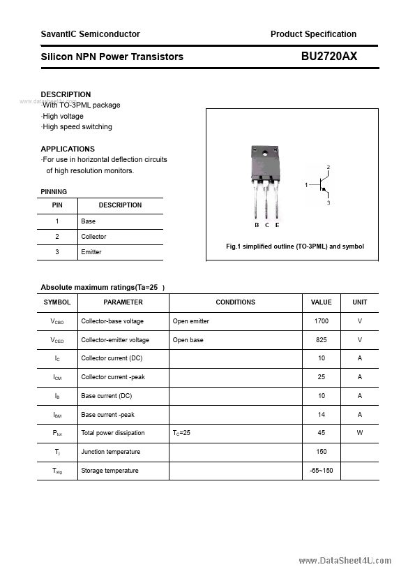 BU2720AX SavantIC