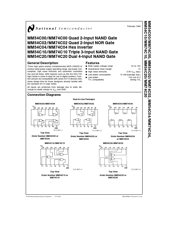 MM74C04 National