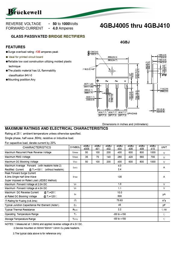 4GBJ410 Bruckewell