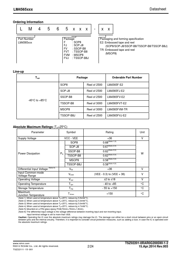 LM4565FVM