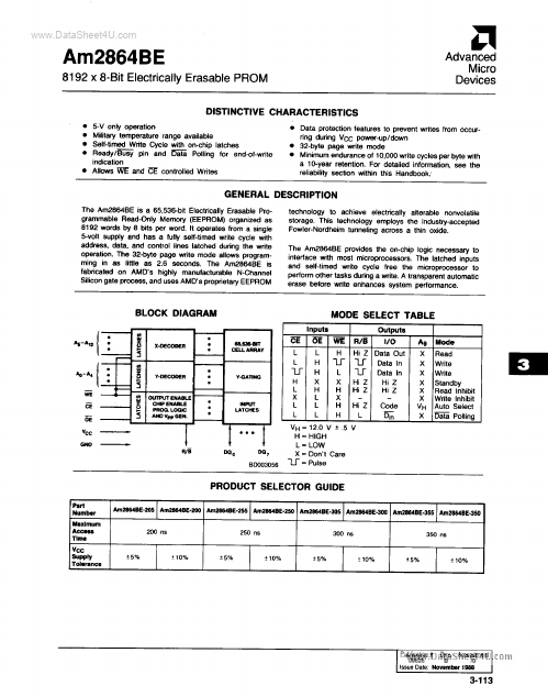 AM2864BE