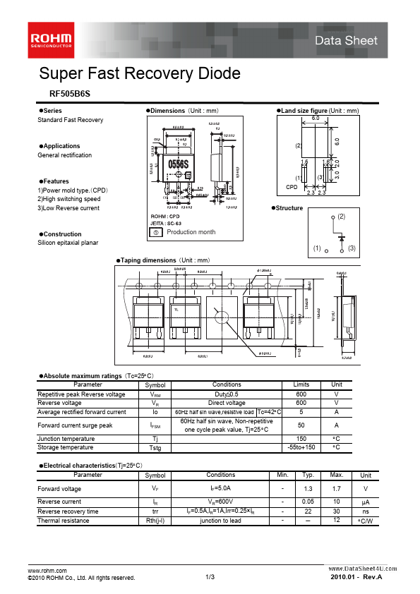 RF505B6S Rohm