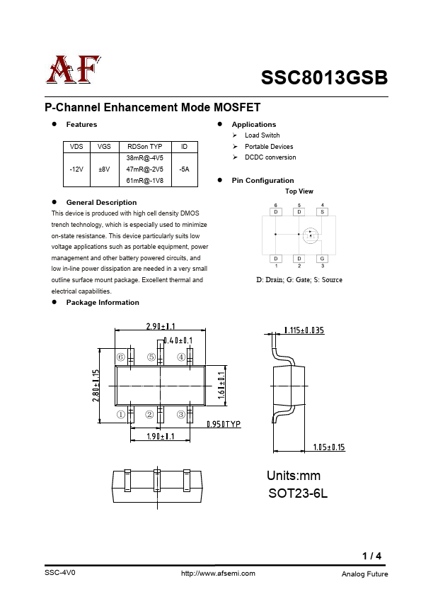 SSC8013GSB AFSEMI