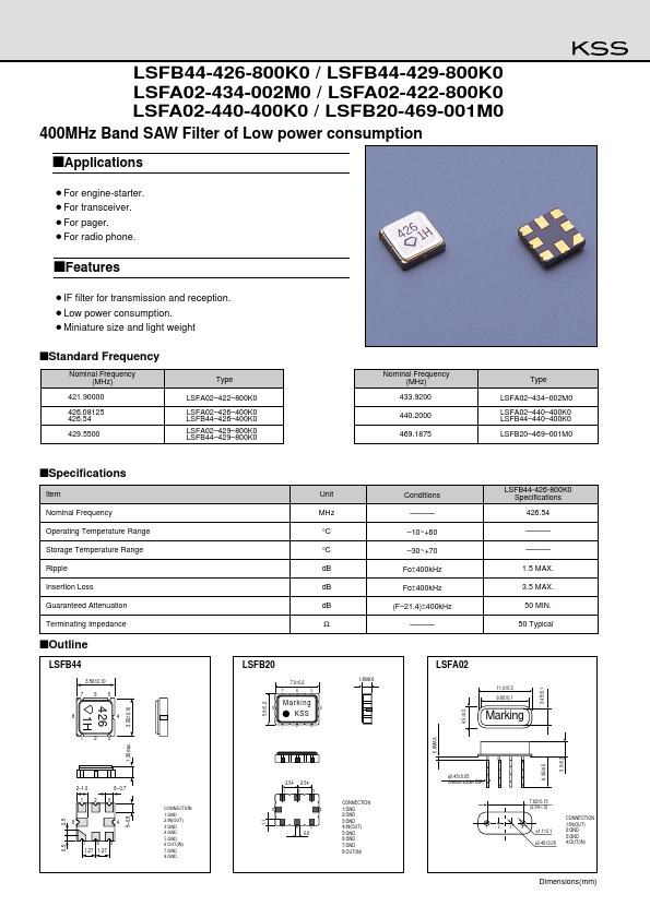 LSFB44-429-800K0