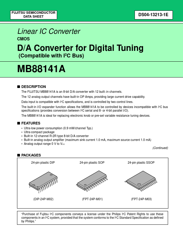 MB88141A Fujitsu Media Devices