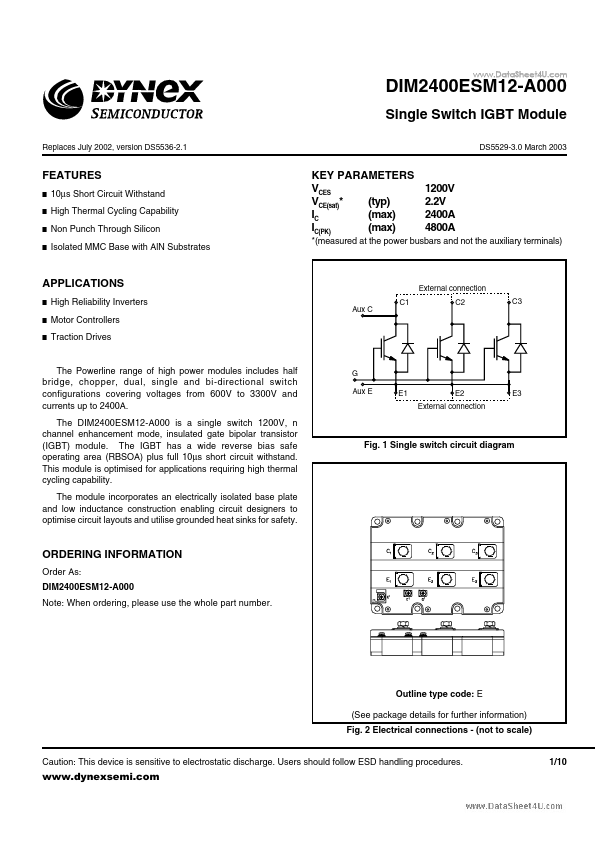 <?=DIM2400ESM12-A000?> डेटा पत्रक पीडीएफ