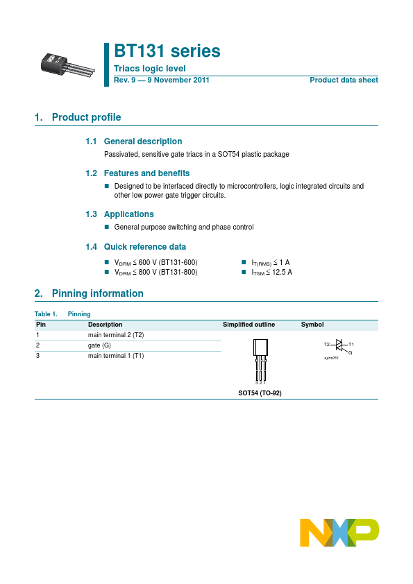 BT131 NXP