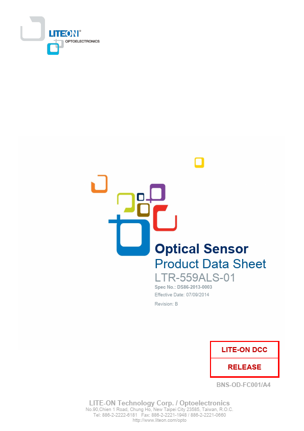 LTR-559ALS-01 LITE-ON Electronics