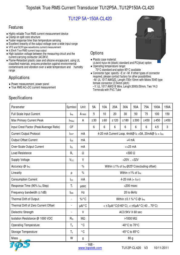 TU12P150A-CL420