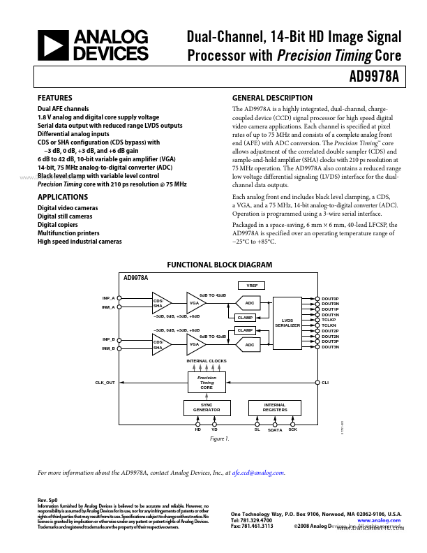 AD9978A Analog Devices