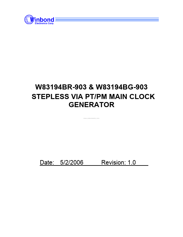 W83194BR-903