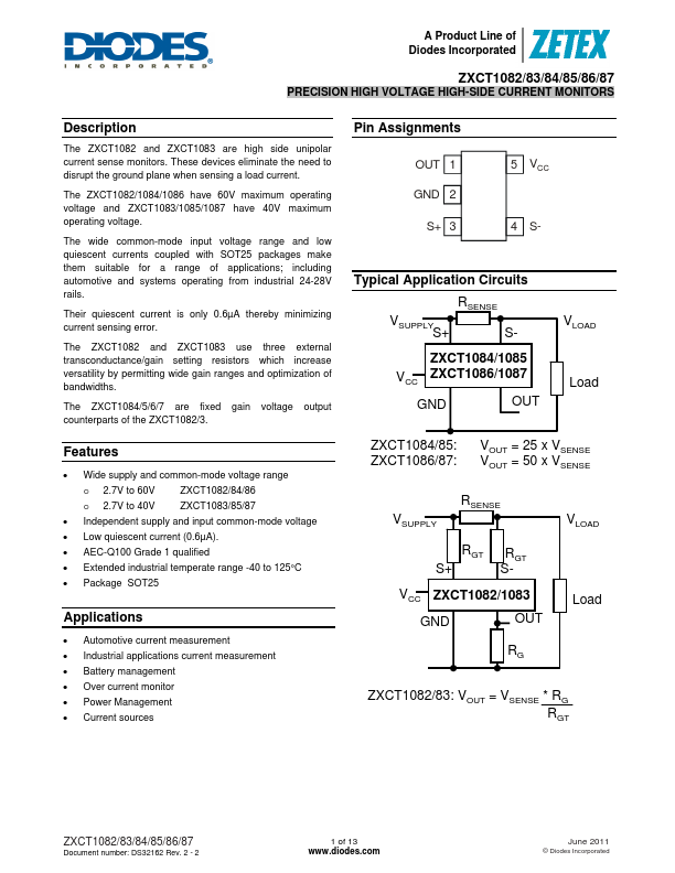 ZXCT1085