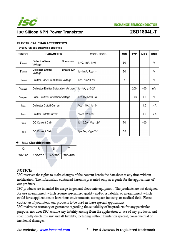 2SD1804-T