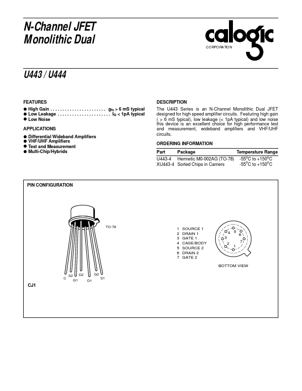 U444 Calogic  LLC