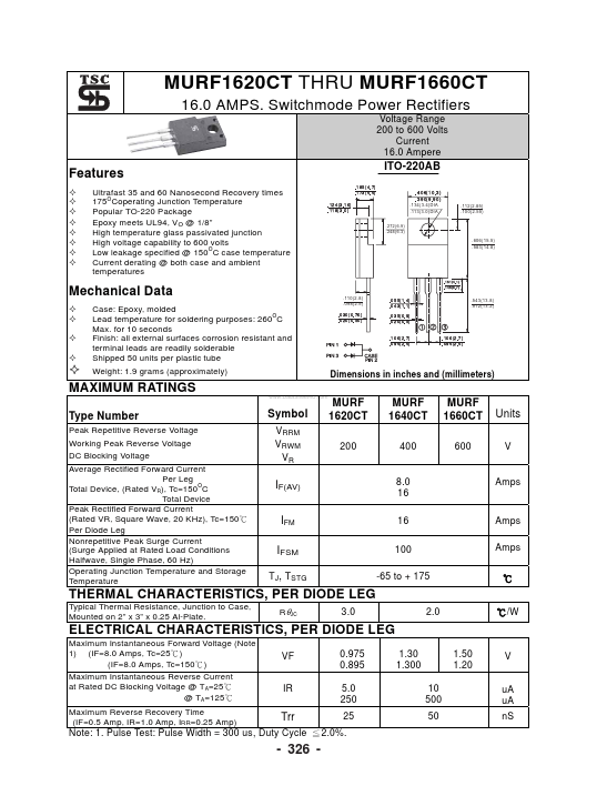 MURF1660CT TSC