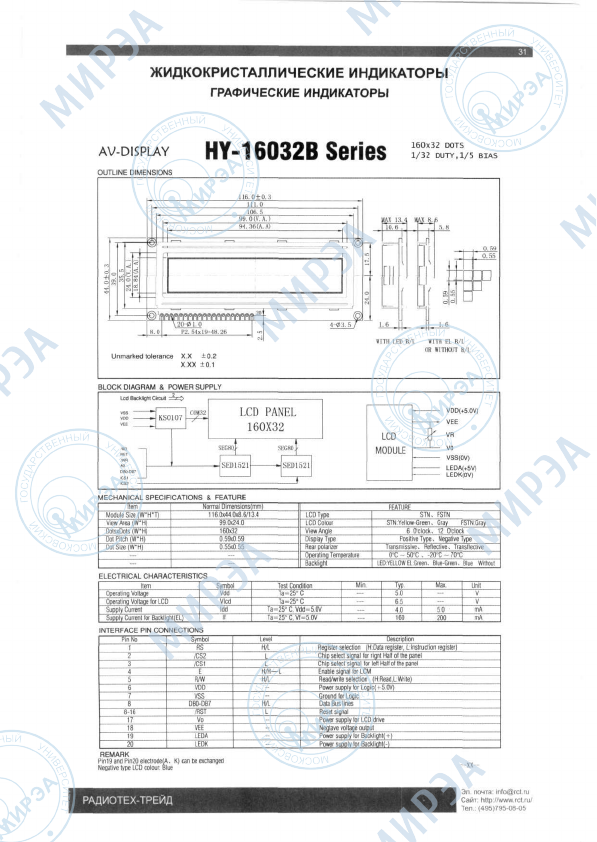 <?=HY-16032B?> डेटा पत्रक पीडीएफ