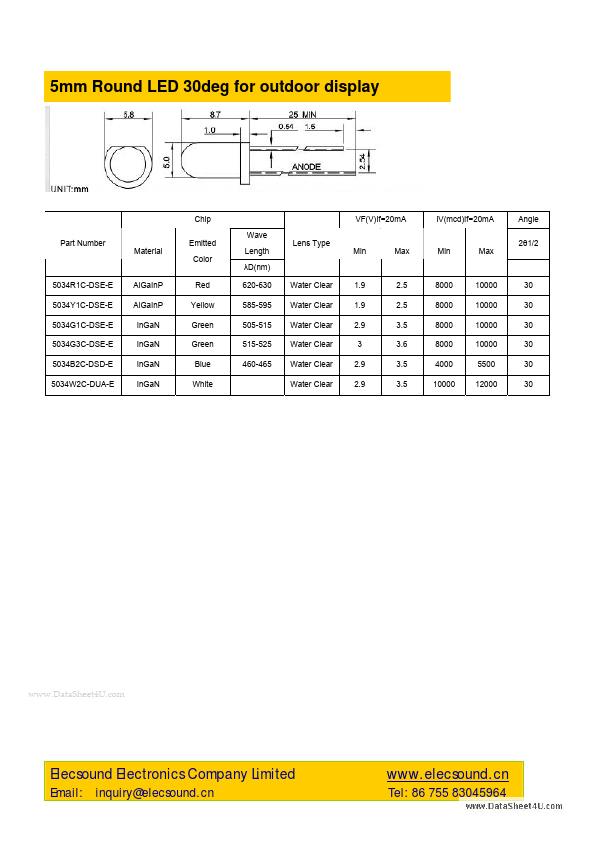 5034Y1C-DSE-E