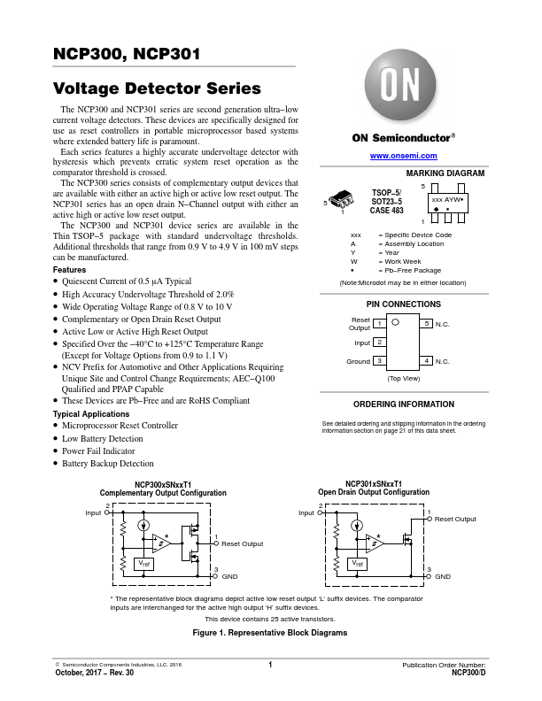 NCP301 ON Semiconductor