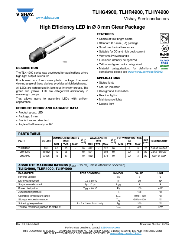 TLHY4900