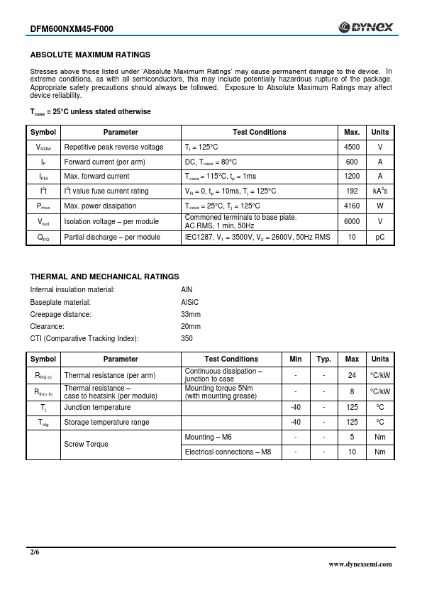 DFM600NXM45-F000