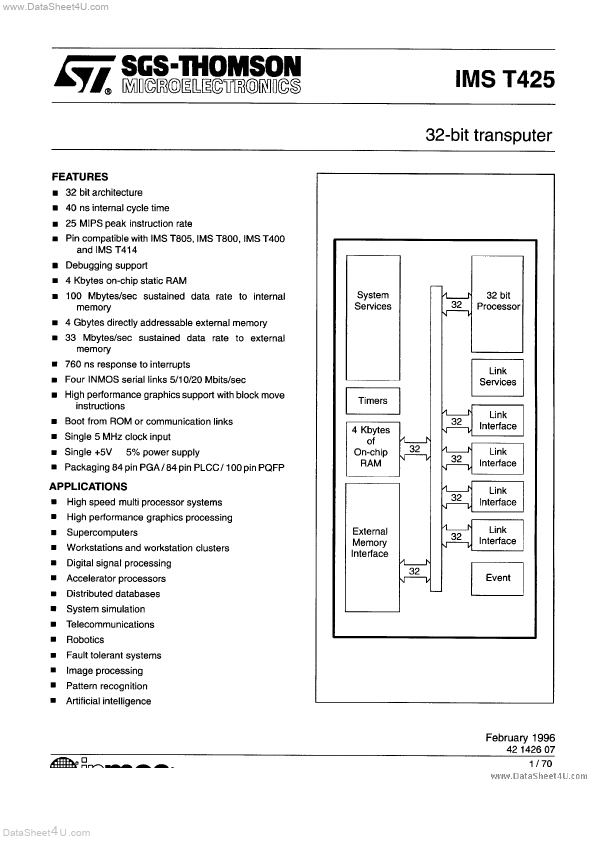 IMST425 ST Microelectronics