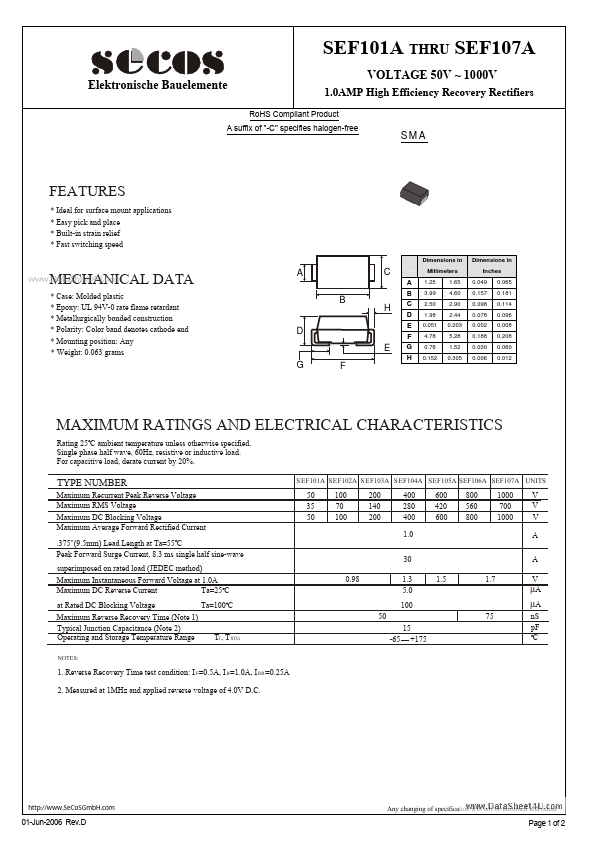 SEF107A