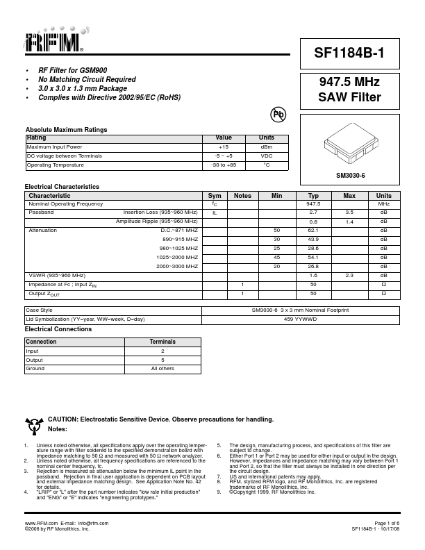 SF1184B-1