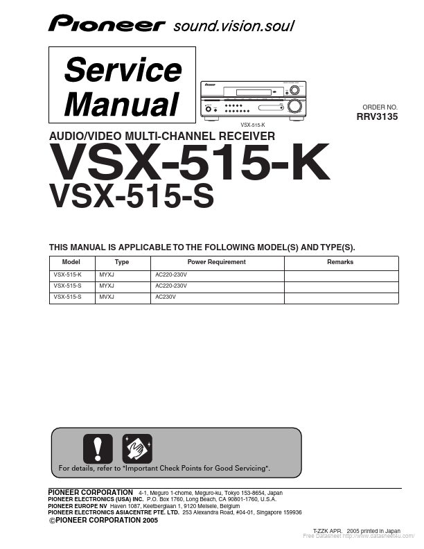 VSX-515-K Pioneer