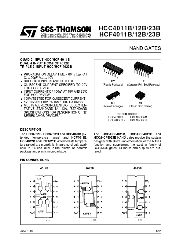 HCF4012B