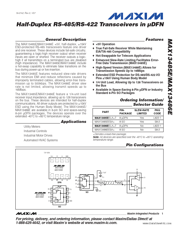 MAX13485E