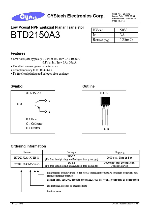 BTD2150A3