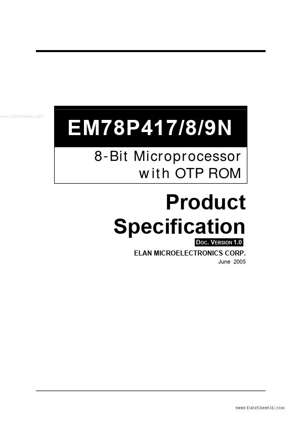 EM78P417N