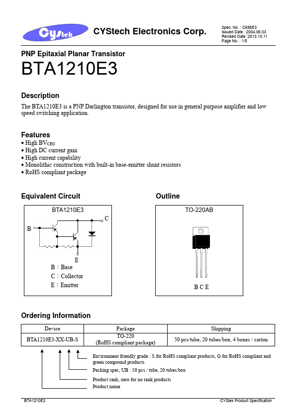 BTA1210E3