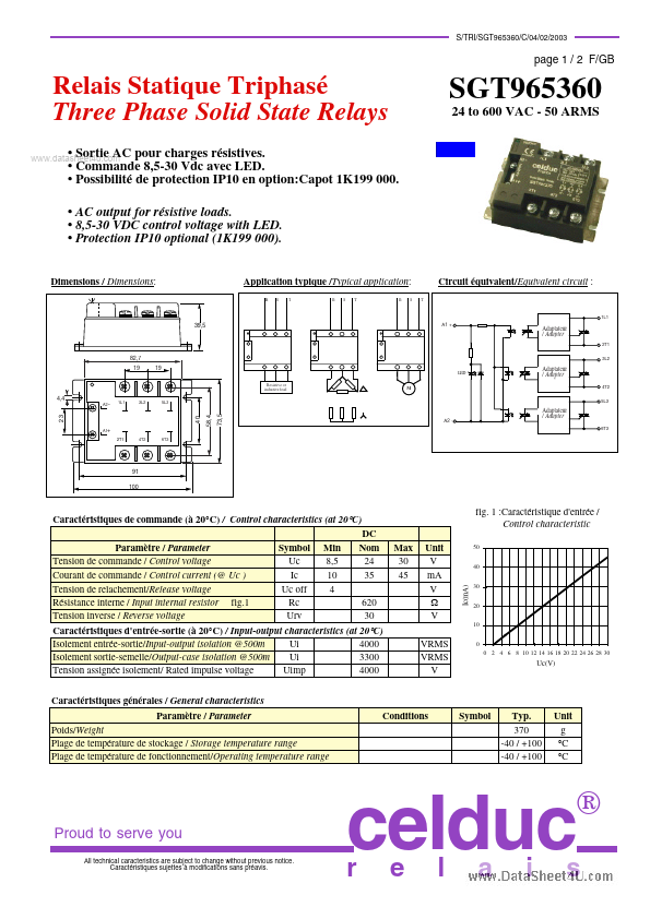 SGT965360 celduc-relais