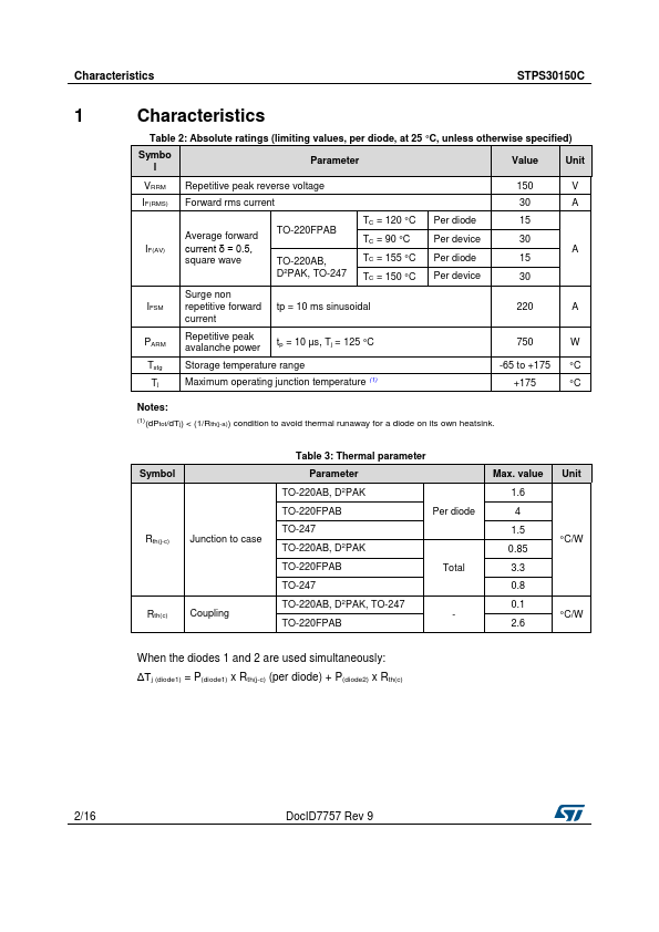 STPS30150CG