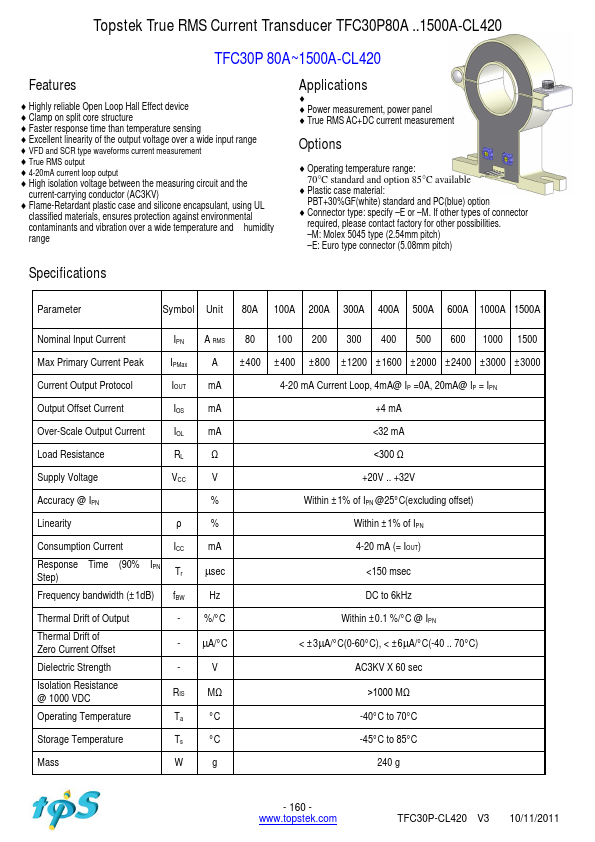 TFC30P300A-CL420