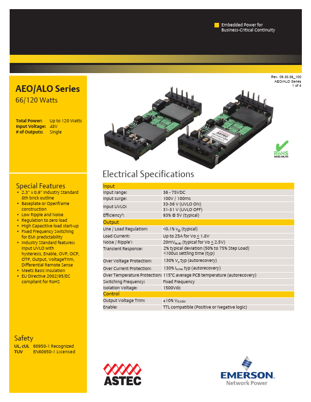 ALO40M48N-SL Emerson